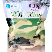 Кулі для страйкбола bb king 0,30 г, 3300 штук