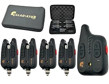 Набір сигналізаторів Gladiator RF1118 4+1 Black з пейджером