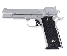 Іграшковий пістолет Galaxy G.20S (Browning HP) сріблястий
