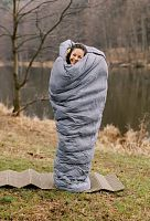 Спальний мішок Tribe Down 800 Long пуховий T-CH-0010-grey-L