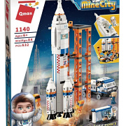 Конструктор Qman 1140 Minecity Підготовка до запуску ракети