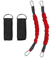 Еспандер трубчастий, амортизатор для ніг, на 2 джгути (813)