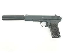 Іграшковий пістолет Galaxy G.33A (TT) з глушником