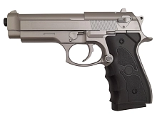 Пістолет Galaxy G.052S Beretta M92 Silver spring
