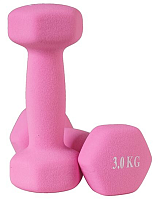 Гантелі для фітнесу WorldSport 80024-N3 (2 шт. по 3 кг.)