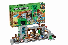 Конструктор My World Майнкрафт 11363 Шахта Крипера