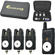 Набір сигналізаторів Gladiator RF698 3+1 Black з пейджером