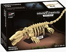 Конструктор Decool 81007 Скелет Мозазавра