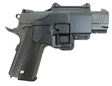 Іграшковий пістолет Galaxy G25+ (Colt 1911 Rail) з кобурой
