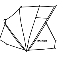 Комплект дуг для намету Ranger (Рейнджер) EXP 2-mann 175 см (RA6661)