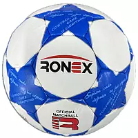 М'яч футбольний Ronex RXG-F2-BL