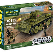 Конструктор iBlock PL-921-431 Танк