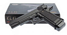 Дитячий іграшковий пістолет Galaxy G.6 (Colt Hi-Capa)