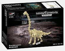 Конструктор Decool 81006 Скелет Брахиозавра