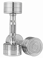 Гантель хромована WorldSport 80020-9 (9 кг)