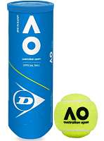 Мяч теннисный Dunlop Australian Open, 3 шт.