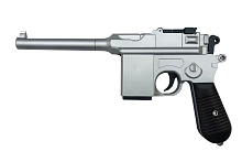 Іграшковий дитячий пістолет Vigor V10 (Mauser C96) silver